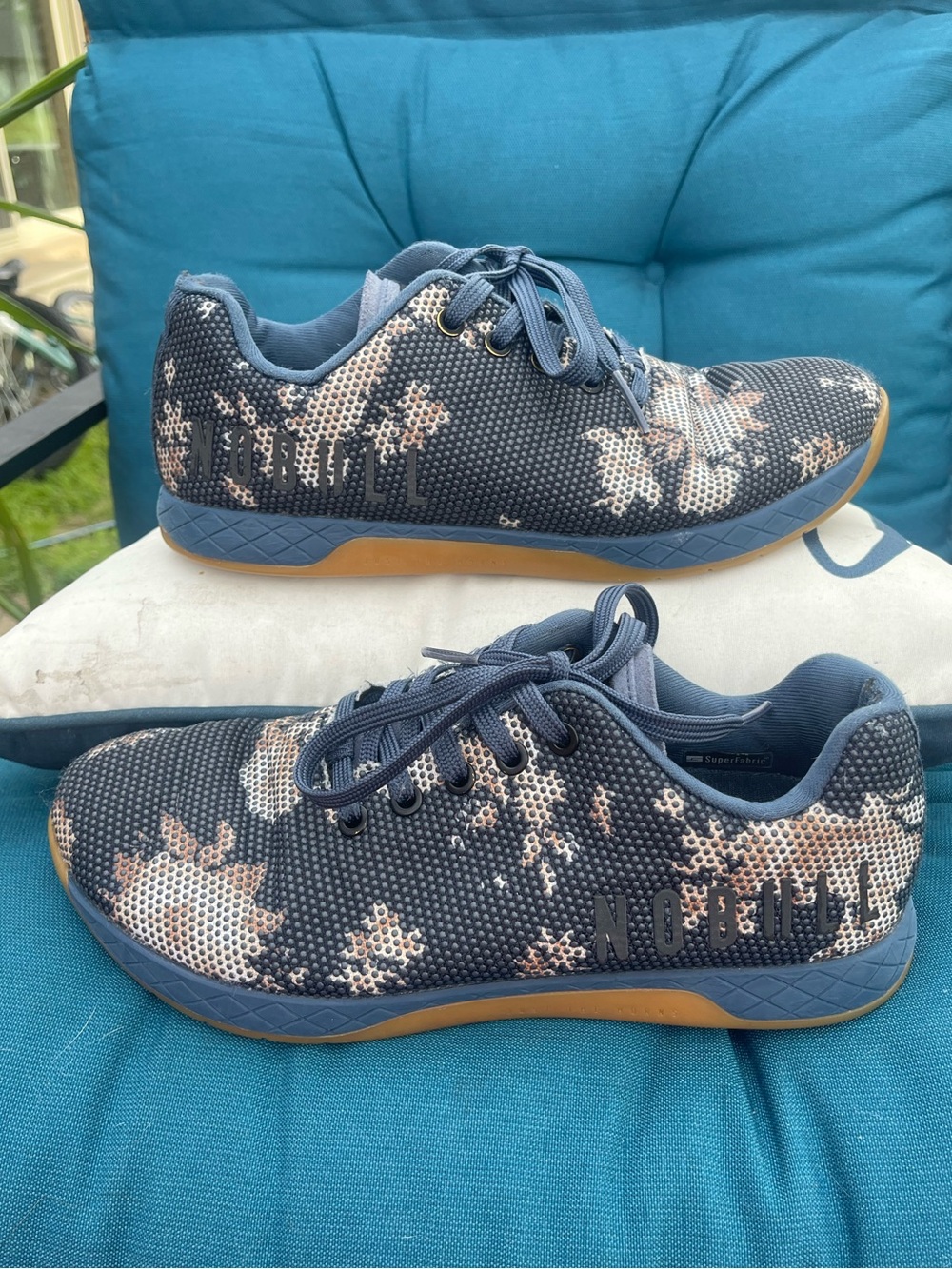 NOBULL SuperFabric Floral Training Shoes Women’s 10 Men’s 8.5 CrossFit Gym
